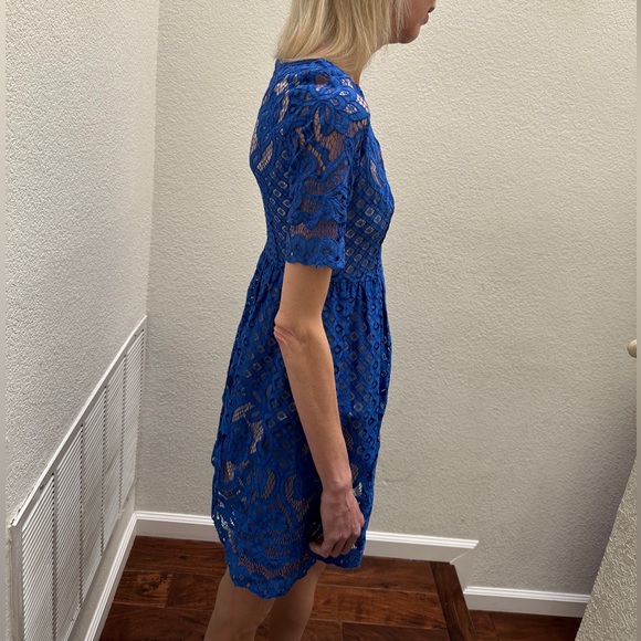 Asking | floral Lace mini dress - Picture 5 of 10